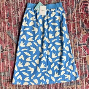 NWT Compañía Fantástica Size Small 100% Cotton Crocus Skirt
